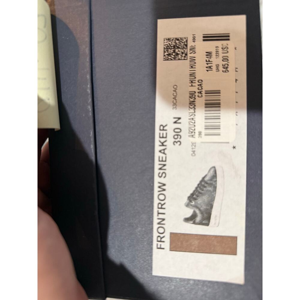 Louis Vuitton Frontrow Monogram Patent Canvas Sneakers with POA. Sz 39 eu 9 wmn - Picture 10 of 14